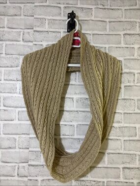 Catherine Malandrino Cable Knit Infinity Scarf.